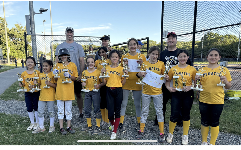 Our 2024 Majors Softball Champions - The Pirates!